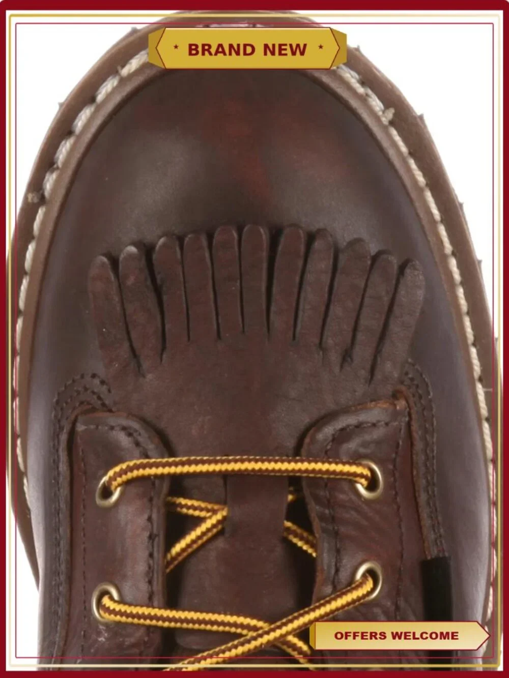 Steel Toe Waterproof Logger Boots - Full Grain Leather 8